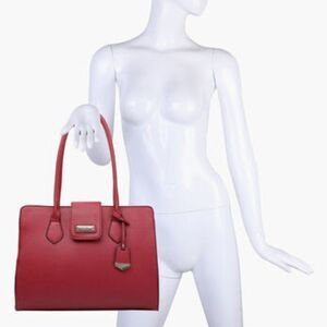 Maroon London Fog Simone Satchel